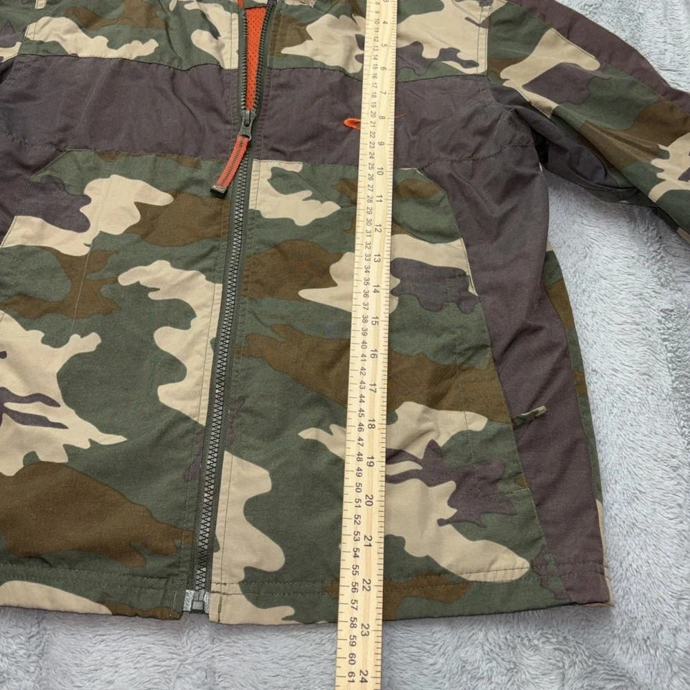 The Children's Place Camouflage Military hunting hood Boy /Jacket- Medium -(7-8)